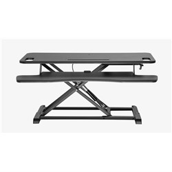 ERGOVIDA EDT-S28.2 SIT STAND Desktop Riser Workstation 950 X 400mm Black